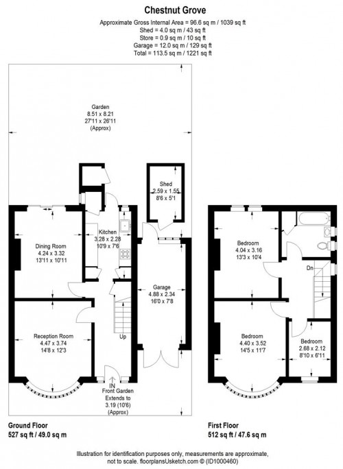 Floorplans For Chestnut Grove, Isleworth