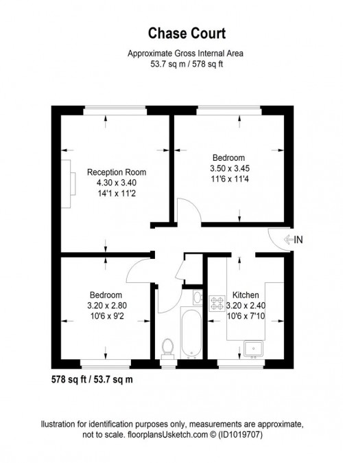 Floorplans For Amhurst Gardens, Isleworth