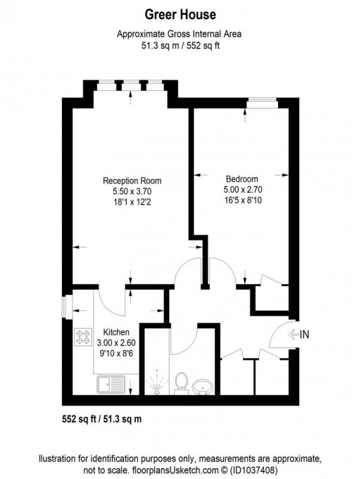 Floorplans For Greer House, Braddock Close