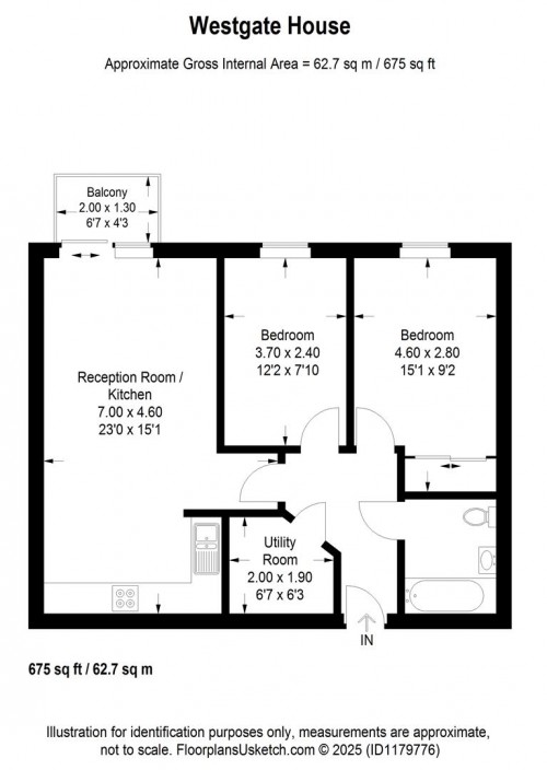 Floorplans For London Road, Isleworth