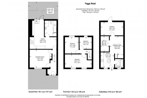 Floorplans For Faggs Road, Feltham