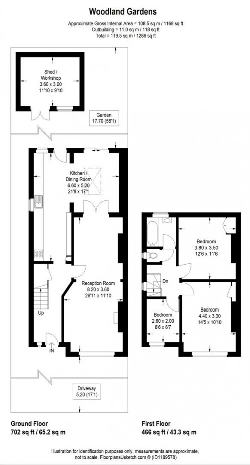 Floorplans For Woodland Gardens, Isleworth
