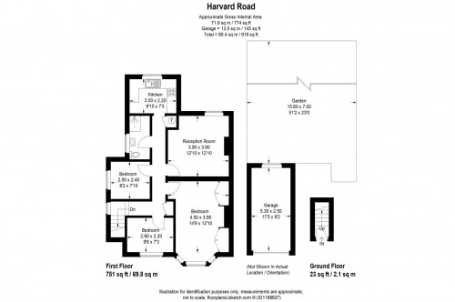 Floorplans For Harvard Road, Isleworth