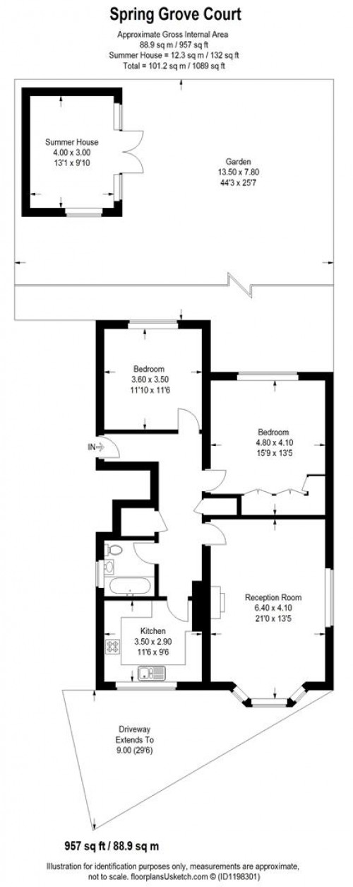 Floorplans For Spring Grove Court, Isleworth