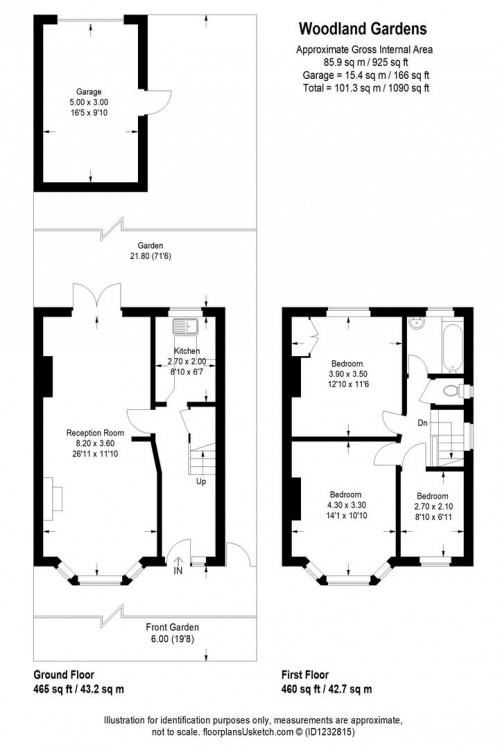 Floorplans For Woodland Gardens, Isleworth