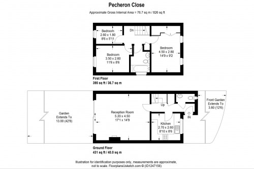 Floorplans For Percheron Close, Isleworth