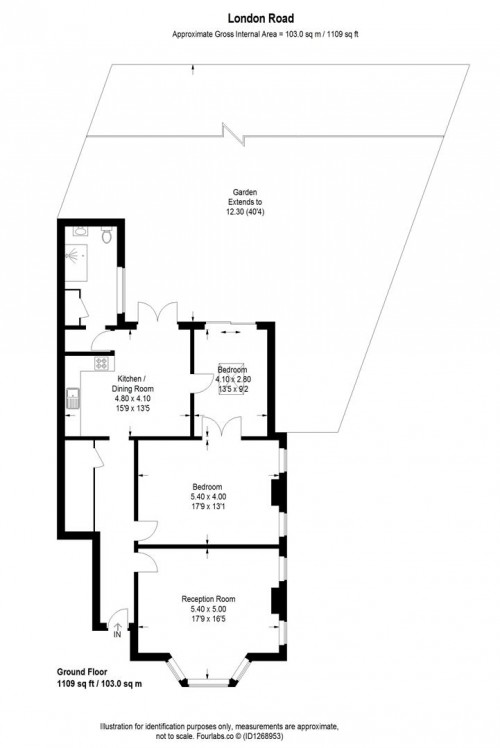 Floorplans For London Road, Isleworth