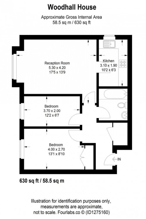 Floorplans For Shirehorse Way, Isleworth