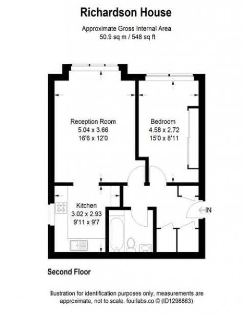 Floorplans For Malting Way, Isleworth